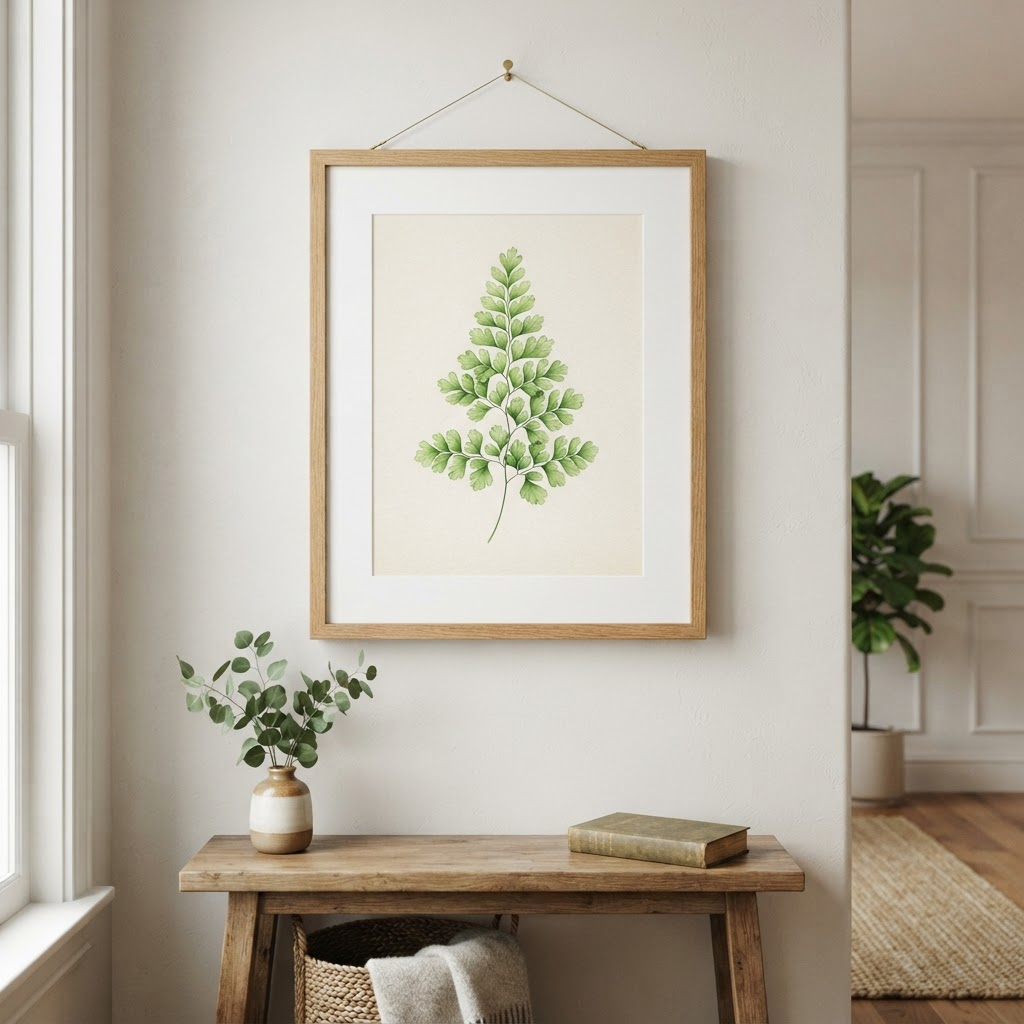 Quadro Botânico Natureza