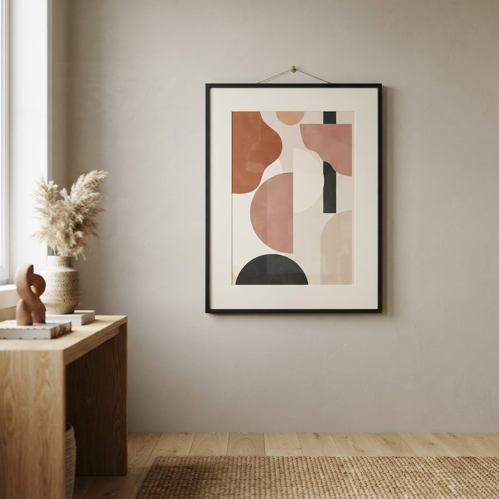 Quadro Geométrico Moderno